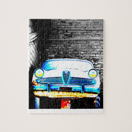 Alter Wagen Puzzle (Vertikal)