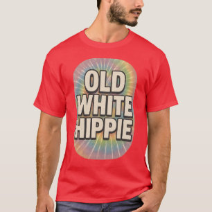 ALTER WEISSER HIPPIE T-Shirt