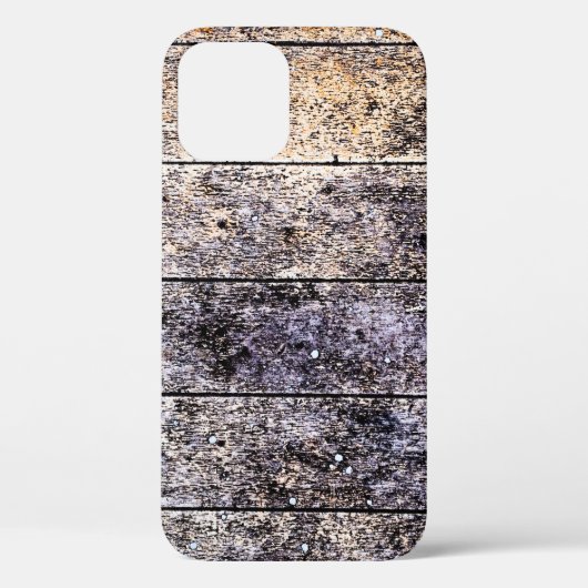 Alter, weißer Holzboden. Farbfärbung d Case-Mate iPhone Hülle (Rückseite)