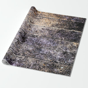 Alter, weißer Holzboden. Farbfärbung d Geschenkpapier