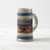 Alter Westen Bierglas (VorderseiteRechts)