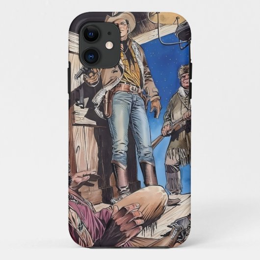 Alter Westen Case-Mate iPhone Hülle (Rückseite)