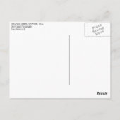Alter Westen Postkarte (Rückseite)