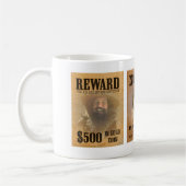 Alter Westen wollte Plakate Kaffeetasse (Links)