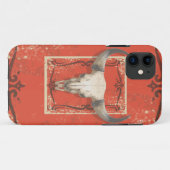 Alter Western-Kuhschädel Case-Mate iPhone Hülle (Rückseite (Horizontal))