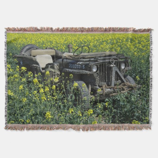 Alter Willys MB Jeep Decke (Vorderseite)