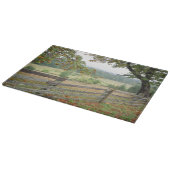 Alter Zaun auf einem Bauernhof Schneidebrett (Ecke)