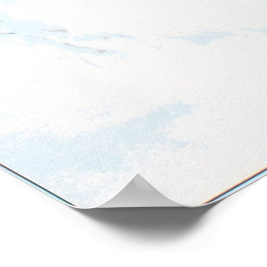 alter Zaun Poster (Ecke)