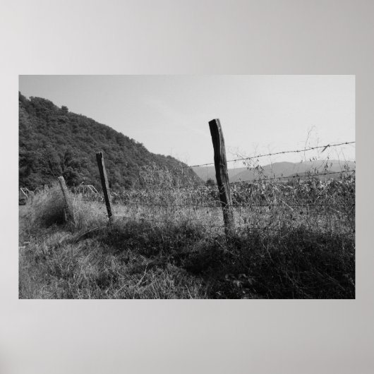 alter Zaun Poster (Vorne)