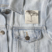 Alter Zedern-Baum im botanischen Garten, Chelsea, Button (Beispiel)