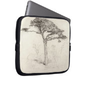 Alter Zedern-Baum im botanischen Garten, Chelsea, Laptopschutzhülle (Vorne Rechts)