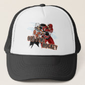 Alter Zeit-Hockey-Hut Truckerkappe (Vorderseite)