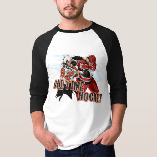 Alter Zeit-Hockey-T - Shirt
