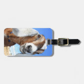 Alter Ziegen-Verein Gepäckanhänger (Vorderseite horizontal)