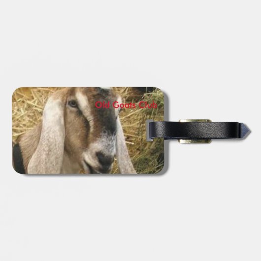 Alter Ziegen-Verein-Umbau Gepäckanhänger (Rückseite horizontal)