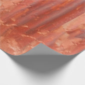 Alter Zinkhintergrund im Vintagen Stil. Steilwand  Geschenkpapier (Ecke)