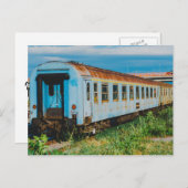 Alter Zug Postkarte (Vorne/Hinten)