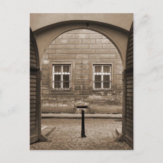 alter Zugang Postkarte (Vorderseite)