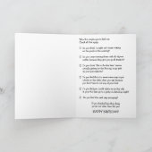 Ältere als Dirt Birthday Karte (Innenseite)