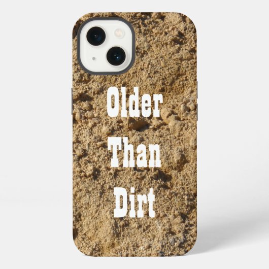 Ältere als Dirt iPhone 13 Fall Hülle (Rückseite)