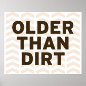 Ältere als Dirt Poster (Vorne)