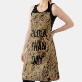 Ältere als Vollbild-Print Schürze (InSitu)