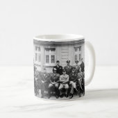 Ältere amerikanische Armeeoffiziere des Zweiten Kaffeetasse (VorderseiteRechts)