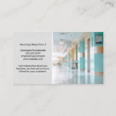 Ältere Ärzte | Hospital Wing Visitenkarte (Rückseite)