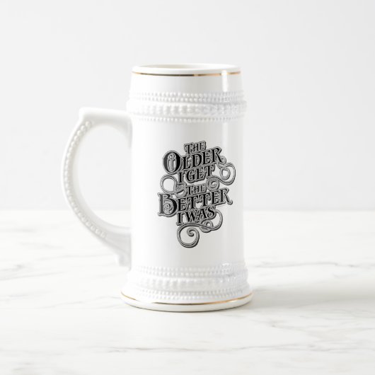 Ältere besser bierglas (Links)