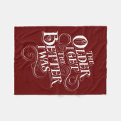 Ältere besser fleecedecke (Vorderseite (Horizontal))