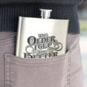 Ältere bessere Flasche Flachmann (Beispiel)
