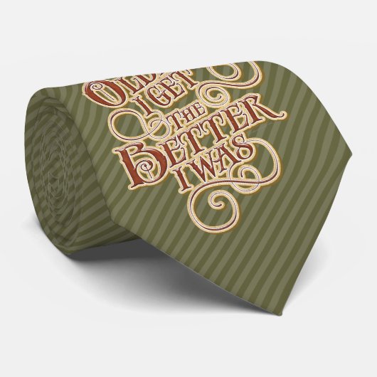 Ältere bessere Neck Tie Krawatte (Gerollt)