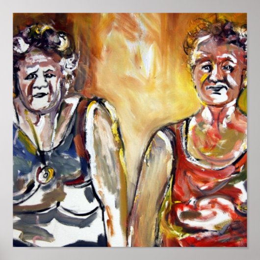 Ältere Bolder Ladys Poster (Vorne)