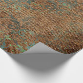 Ältere Damaskettextur Geschenkpapier (Ecke)