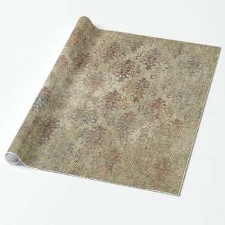 Ältere Damaskettextur Geschenkpapier