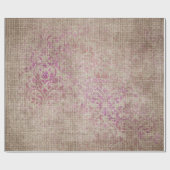 Ältere Damaskettextur Geschenkpapier (Flach)