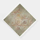 Ältere Damaskettextur Serviette