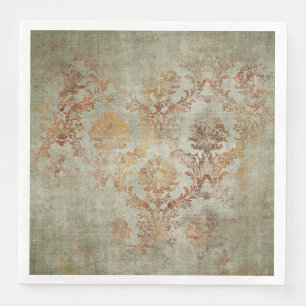 Ältere Damaskettextur Serviette