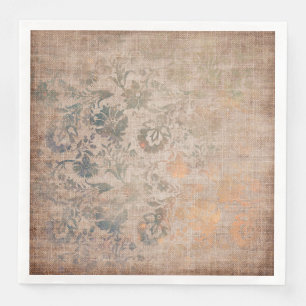 Ältere Damaskettextur Serviette