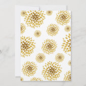 Ältere formale Klasse 2017 des Abschlussballs Einladung (Rückseite)