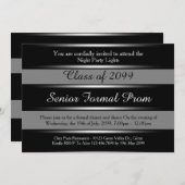 Ältere formale Klasse des Abschlussballs 2099, Einladung (Vorne/Hinten)