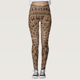 Ältere Futhark Rundschreiben-Zusammensetzung Leggings