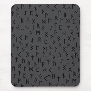 Ältere Futhark-Runen Mousepad