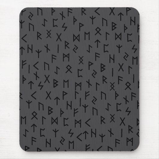 Ältere Futhark-Runen Mousepad (Vorne)