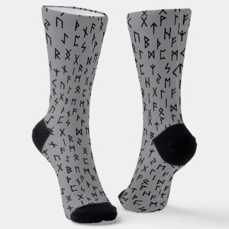 Ältere Futhark-Runen Socken