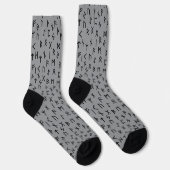 Ältere Futhark-Runen Socken (Rechts)