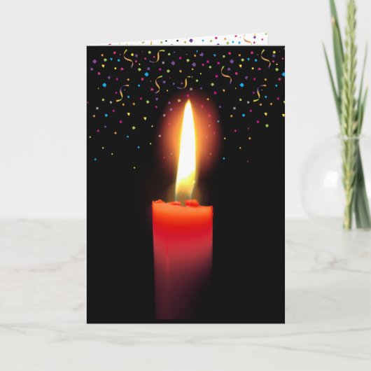 Ältere Geburtstagskandale bekommen Karte (Vorderseite)