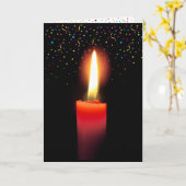 Ältere Geburtstagskandale bekommen Karte (Gelbe Blume)