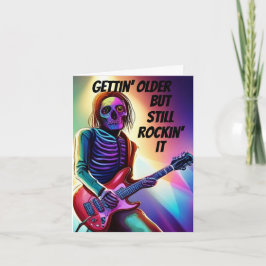 ältere Geburtstagskarte erhalten Karte