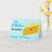 Ältere Geburtstagskarte Karte (Gelbe Blume)